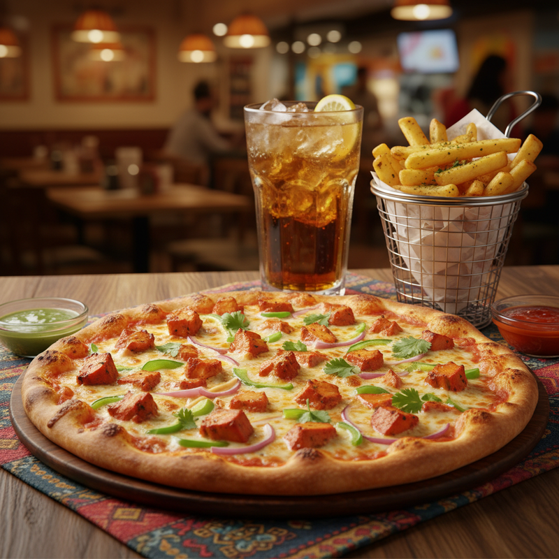 Chicken Meal Pizza Combo