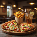 Chicken Treat Pizza Combo