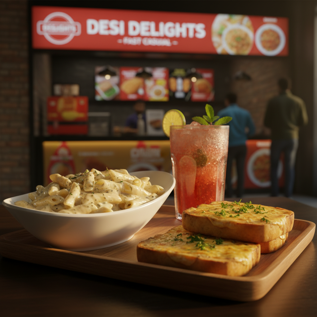 Creamy Delight Pasta Combo